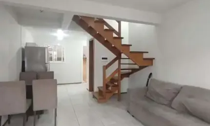 Casa em condomínio fechado com 2 quartos à venda na Rua Capitão Pedroso, 416, Restinga, Porto Alegre, 82 m2 por R$ 180.000