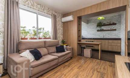 Apartamento com 1 quarto à venda na Rua Victor Silva, 272, Camaquã, Porto Alegre, 37 m2 por R$ 210.000
