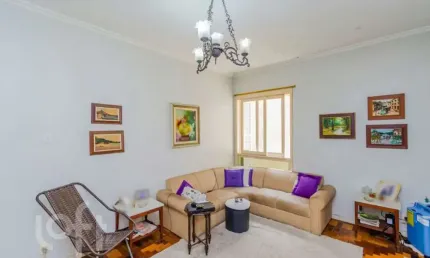 Apartamento com 3 quartos à venda na avenida alberto bins, 456, centro histórico, porto alegre, 81 m2 por r$ 400.000