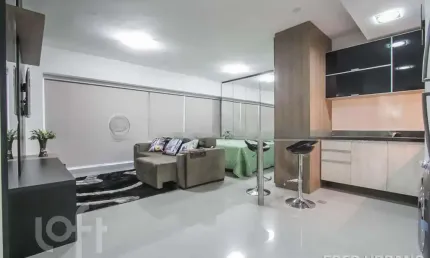 Apartamento com 1 quarto à venda na avenida borges de medeiros, 2277, praia de belas, porto alegre, 38 m2 por r$ 586.000