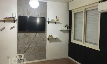 Apartamento com 1 quarto à venda na Rua Carlos Estevão, 465, Passo das Pedras, Porto Alegre, 31 m2 por R$ 128.000