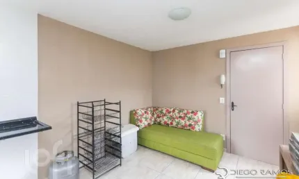 Apartamento com 2 quartos à venda na avenida juscelino kubitschek de oliveira, 440, passo das pedras, porto alegre, 38 m2 por r$ 160.000