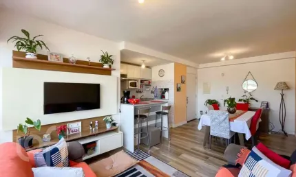 Apartamento com 3 quartos à venda na rua fonseca ramos, 61, medianeira, porto alegre, 73 m2 por r$ 540.000