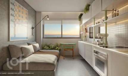 Apartamento com 1 quarto à venda na Rua Gonçalves Dias, 37, Menino Deus, Porto Alegre, 17 m2 por R$ 389.000