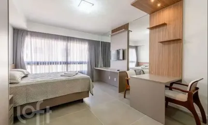 Apartamento com 1 quarto à venda na rua curvelo, 100, petrópolis, porto alegre, 29 m2 por r$ 565.000