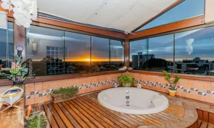 Apartamento com 2 quartos à venda na rua fernando abbott, 29, cristo redentor, porto alegre, 126 m2 por r$ 690.000