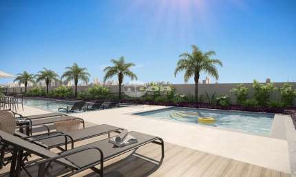 Apartamento com 2 quartos à venda na Rua Quatá, 428, Vila Palmares, Santo André, 78 m2 por R$ 480.440