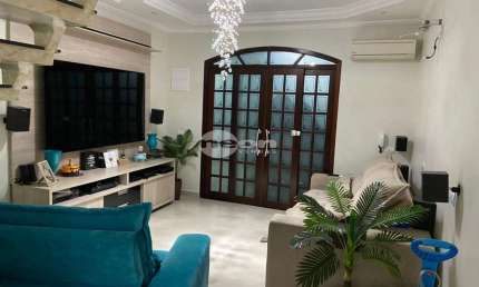 Casa em condomínio fechado com 3 quartos à venda na Avenida Joaquim Chavasco, 506, Jardim Mauá, Mauá, 300 m2 por R$ 742.000