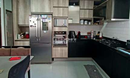 Casa em condomínio fechado com 3 quartos à venda na Avenida Marginal Córrego Taióca, 3281, Jardim Las Vegas, Santo André, 125 m2 por R$ 640.000