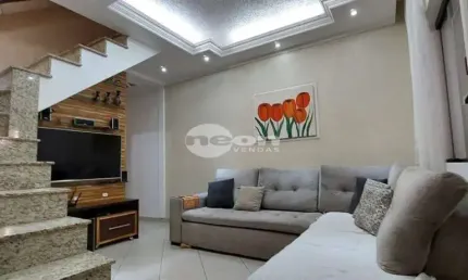 Casa em condomínio fechado com 3 quartos à venda na Rua Arlindo Januário de Almeida, 390, Cooperativa, São Bernardo do Campo, 155 m2 por R$ 590.000