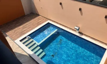 Casa em condomínio fechado com 3 quartos à venda na Senador Teotonio Vilella, 118, Jardim Suarão, Itanhaém, 126 m2 por R$ 729.990