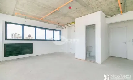 Sala comercial à venda na avenida doutor erasmo, 188, vila assunção, santo andré, 44 m2 por r$ 320.000