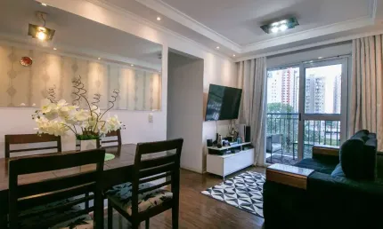 Apartamento com 3 quartos à venda na rua andré pujos, 57, jardim celeste, são paulo, 62 m2 por r$ 387.000