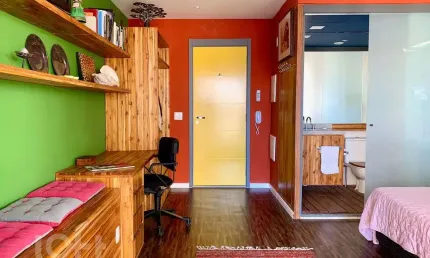 Apartamento com 1 quarto à venda na rua paulistânia, 21, pinheiros, são paulo, 31 m2 por r$ 560.000