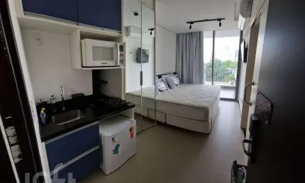 Apartamento com 1 quarto à venda na rua turiassu, 1473, perdizes, são paulo, 25 m2 por r$ 430.000