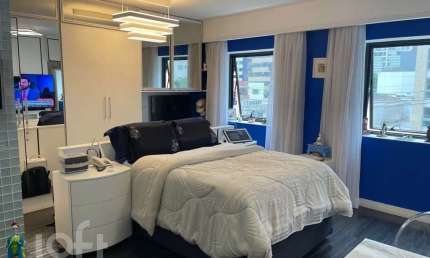 Apartamento com 1 quarto à venda na Avenida Macuco, 579, Moema, São Paulo, 32 m2 por R$ 609.500