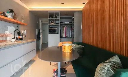 Apartamento com 1 quarto à venda na Rua Eugênio de Medeiros, 288, Pinheiros, São Paulo, 44 m2 por R$ 1.196.000