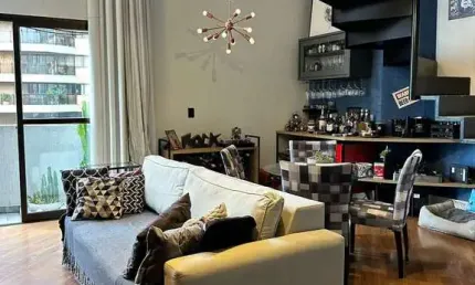 Apartamento com 1 quarto à venda na rua alcantarilla, 160, vila andrade, são paulo, 60 m2 por r$ 600.000