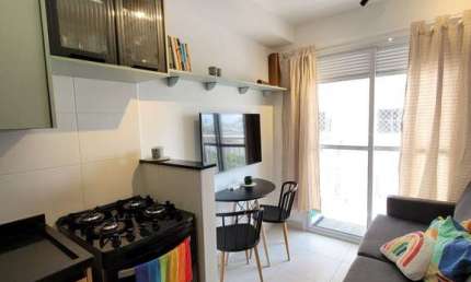 Apartamento com 1 quarto à venda na Avenida Rudge, 459, Santa Cecília, São Paulo, 30 m2 por R$ 280.000