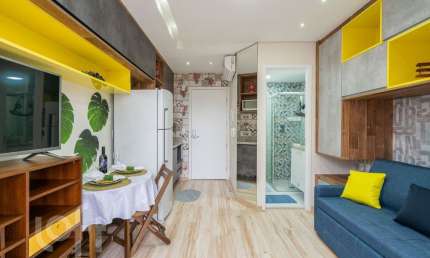 Apartamento com 1 quarto à venda na Avenida Washington Luís, 196, República, São Paulo, 22 m2 por R$ 368.000