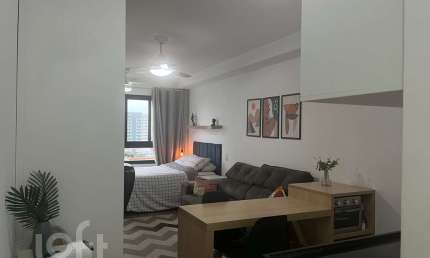 Apartamento com 1 quarto à venda na Avenida Jabaquara, 2781, Saúde, São Paulo, 28 m2 por R$ 390.000