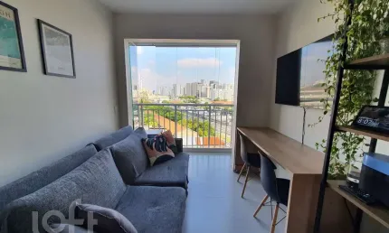 Apartamento com 1 quarto à venda na Rua Doutor Sérgio Meira, 280, Santa Cecília, São Paulo, 27 m2 por R$ 303.000