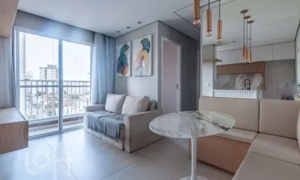 Apartamento com 2 quartos à venda na Rua Adelino de Almeida Castilho, 211, Tatuapé, São Paulo, 45 m2 por R$ 499.000