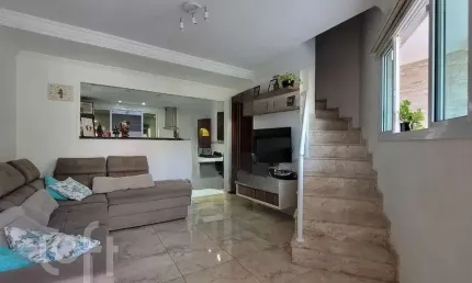 Casa em condomínio fechado com 3 quartos à venda na Rua Princesa Isabel, 37, Vila Guiomar, Santo André, 146 m2 por R$ 930.000