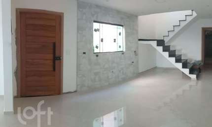 Casa em condomínio fechado com 3 quartos à venda na Rua Jequitinhonha, 1, Campestre, Santo André, 172 m2 por R$ 900.000