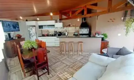 Apartamento com 3 quartos à venda na rua caminho do pilar, 2171, vila scarpelli, santo andré, 154 m2 por r$ 636.000