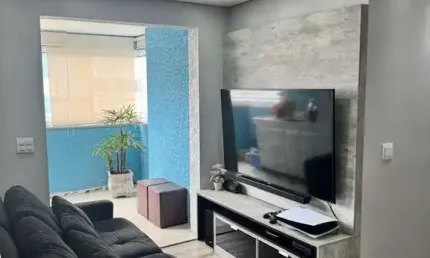 Apartamento com 2 quartos à venda na rua rio preto, 675, vila valparaíso, santo andré, 60 m2 por r$ 487.600