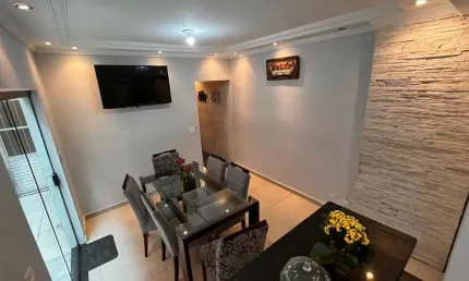 Casa com 3 quartos à venda na Rua dos Bambus, 246, Vila Linda, Santo André, 201 m2 por R$ 550.000