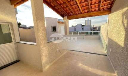 Cobertura com 2 quartos à venda na Rua Cajuru, 226, Vila Pires, Santo André, 99 m2 por R$ 423.000