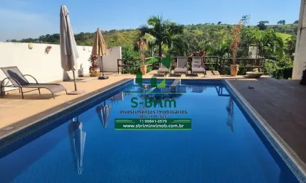 LINDA CHÁCARA NO CONDOMÍNIO PORTAL OURO VERDE ATIBAIA