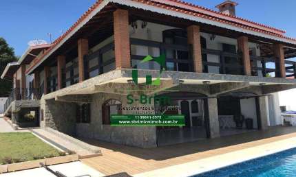 Linda casa com 06 dormitórios em condomínio fechado - Piracaia-SP