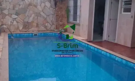 Casa com piscina a 600m da praia - Praia Grande, Ocian