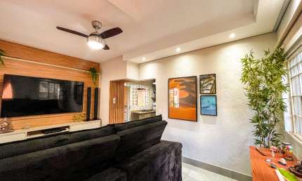 Casa térrea a venda no condomínio Portal dos Pinheiros, escritório, piscina e varanda gourmet