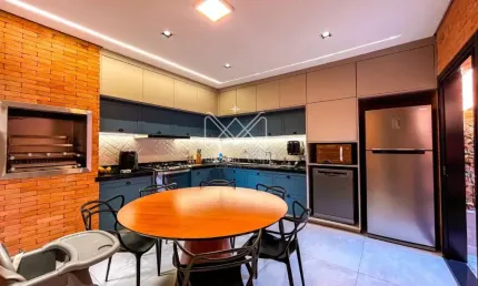 Linda casa térrea à venda no condomínio Ametista em Brodowski