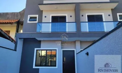 Casa com 3 dormitórios à venda, 107 m² por R$ 620.000,00 - Mogi Moderno - Mogi das Cruzes/SP