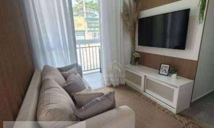 Apartamento com 2 dormitórios à venda, 49 m² por R$ 279.990,00 - Fazenda Aya - Suzano/SP
