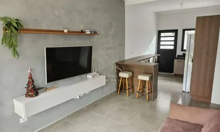 Sobrado em Condomínio com 2 dormitórios à venda, 74 m² por R$ 430.000 - Jardim São Fernando - Itanhaém/SP