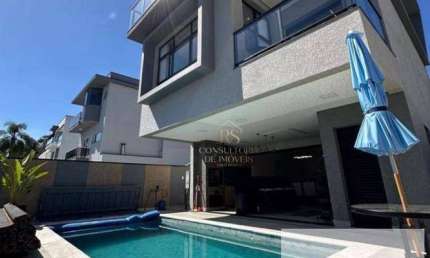 Casa em Condomínio  com 4 dormitórios à venda, 380 m² por R$ 2.800.000 - Mogi Moderno - Mogi das Cruzes/SP