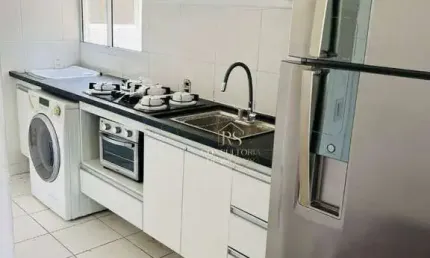 Apartamento com 2 dormitórios à venda, 45 m² por r$ 235.000,00 - caxangá - suzano/sp
