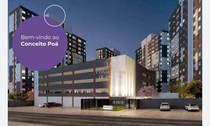 Apartamento com 2 dormitórios à venda, 47 m² por R$ 271.700 - Cidade Kemel - Poá/SP