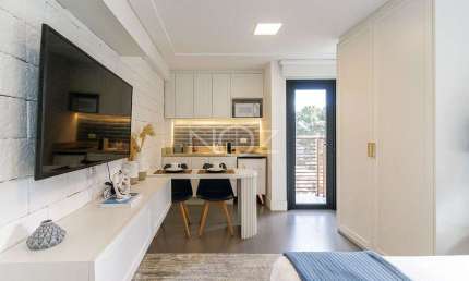 Studio, ideal para rentabilidade, mobiliado, Bigorrilho, Curitiba