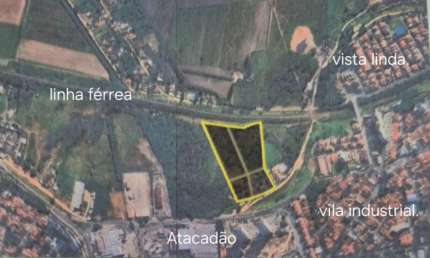 Terreno, 18.000 m², à venda por R$ 13.850.000- Vila Industrial - São José dos Campos/SP