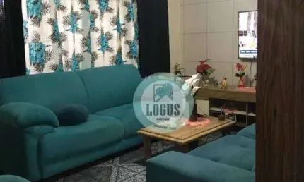 Casa com 6 residências total de área construída 240m², à venda por R$ 640.000 - Bairro dos Casas, SBC/SP