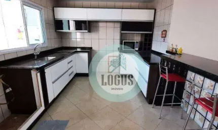 Sobrado com 3 dormitórios à venda, 238 m² por R$ 725.000,00 - Parque João Ramalho - Santo André/SP
