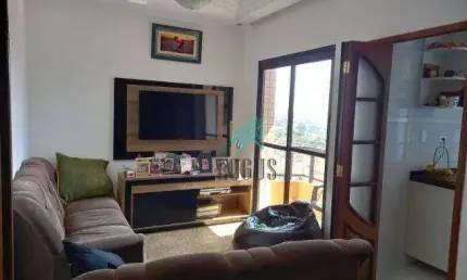 Apartamento à venda, 82 m² por r$ 515.000,00 - vila scarpelli - santo andré/sp