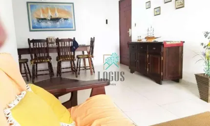 Apartamento com 2 dormitórios à venda, 90 m² por R$ 350.000,00 - Tupi - Praia Grande/SP